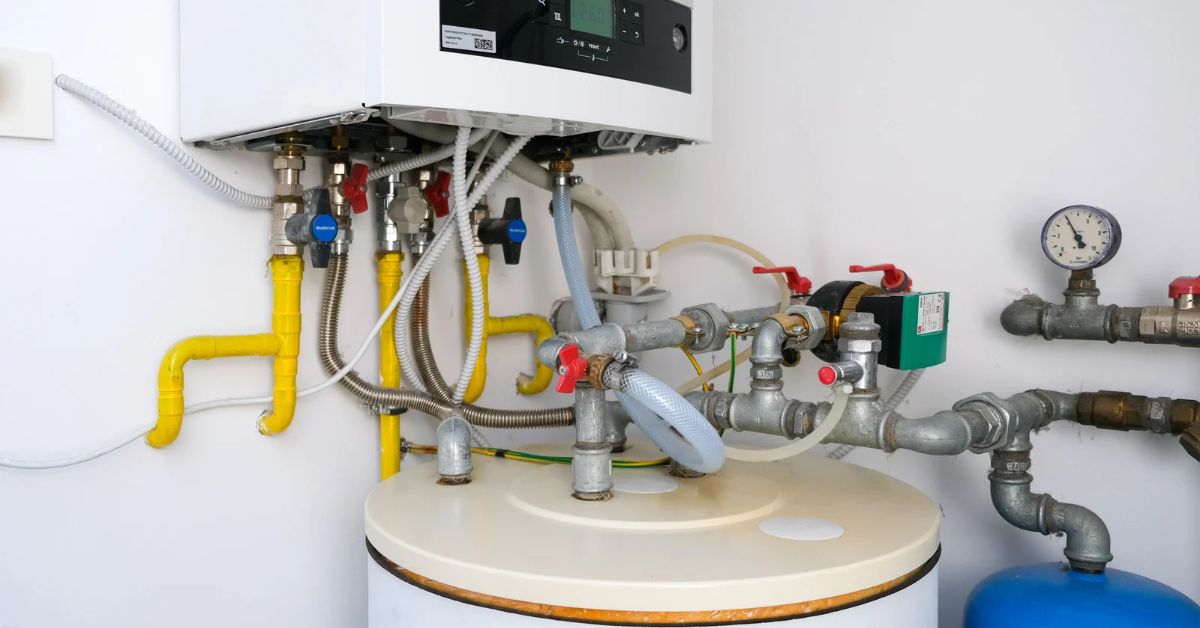 Big gas geyser setup